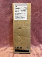 Genuine Epson Light Black Ink Cartridge T6367 Date: August 2025 picture