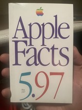 Apple Facts 5.97 sales literature book picture