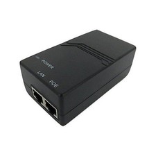 Ruckus PoE Adapter With AC Power Cord - Black - 10/100/1000 Mbps - 902-0162-US00 picture