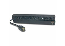 APC NetShelter Basic Rack PDU, 1U, 20A, 120V, 10 NEMA (5-20) outlets, AP9564 picture