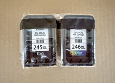 Genuine Canon PG-245xl + CL-246xl Color Ink Cartridges--SEALED 100% Ink Level picture