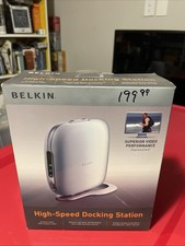 New Belkin High-Speed Docking Station F5U273 ExpressCard W/27” Cable Included picture