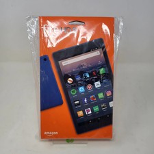 New WiFi Only Amazon Kindle Fire HD 8 8th Gen 16GB Blue L9074A picture