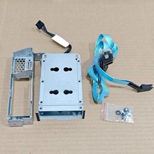 777840-001 777280-001 747599 2xSFF HDD Backplane w/Cage Cables For HP DL380 G9 picture