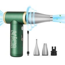 KiCA Jet Fan 2S Electric Air Duster Blower Turbo Fan PC Keyboard Cleaner | Green picture