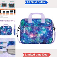 Kids Tablet Carrying Case 8-10 Inch Adjustable Shoulder Strap Protective Sleeve picture