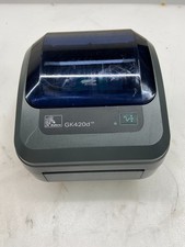 ZEBRA GK420D DIRECT THERMAL LABEL PRINTER *TESTED - NO ADAPTER *QTY picture