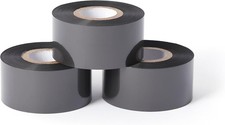 20 Rolls Date Coding Foil/Ribbon, 1.18'' x 328' (30mm x 100m) Black Thermal Tran picture