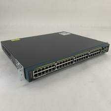 Cisco WS-C2960S-48FPD-L Catalyst 2960-S 48x 1GB PoE Tested Reset picture