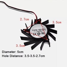 5CM 3.5*3.5*2.7CM For GB51B2H Cooling fan Graphics Card Fan picture
