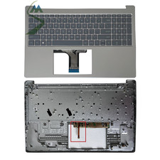  New Upper Case Palmrest With Backlit Keyboard For HP 15-FC 15-FD N36752-001 US picture