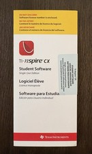 Ti - Nspire CX CAS Student Software ( Software Para Estudiante) License Number picture