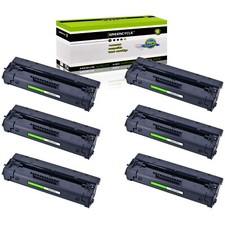 6PK C4092A Black Toner Cartridge Fits For HP Laserjet 1100se 1100xi 3200 3200m picture