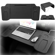 Car Tray Table Board Laptop Desk Accessories W/ Storage Bag For Tesla Model Y/ 3 picture