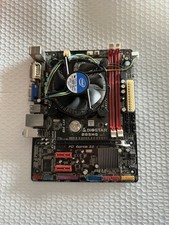 Used Biostar B85mg Ver. 5.0 Express 3.0 Intel Fan Motherboard No Shield  picture