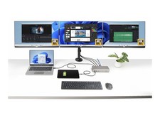 StarTechcom Triple Monitor USB4 Dock 4K 60Hz La 150UE-USB4DOCKTRIPLE picture