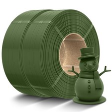 TECBEARS PLA Refill Filament, Color 1kg*2 Pla Olive Green*2 picture
