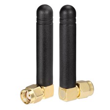 1/2PCS Rubber 3dBi 2.4ghz Mini WIFI Antenna SMA Male Router Bluetooth Ant PC ITX picture
