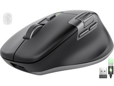 SABLUTE Ergonomic Wireless Mouse for Laptop with Ultra-Fast Scrolling, Side Scro picture