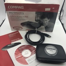 NEW COMPAQ USB to ETHERNET Adapter10/100 iPAQ Networking 243652 w/ Nat Firewall picture