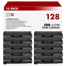 10PK CRG128 High Yield Toner Cartridge For Canon ImageClass D550 D530 MF4880dw picture