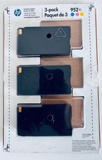 Genuine HP 952XL 3-Pack Cyan Magenta Yellow Ink Catridges N9K30BN OEM 2019 picture