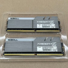 G.SKILL Trident Z RGB 16GB 2x8GB DDR4-3200 CL14 Desktop RAM F4-3200C14D-16GTZR picture