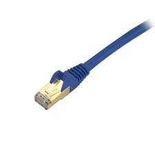 StarTech C6ASPAT20BL 20Ft CAT6A Gigabit Ethernet Cable Snagless RJ45 PoE Blue picture