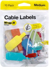 Wrap-It Storage - Cable Label - Assorted picture