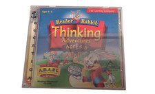 CD/CD-ROM - Reader Rabbit: Thinking Adventures Ages 4-6 (2 CD) Vintage 1999 picture