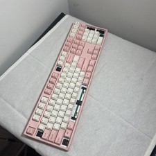 Varmilo VA108M Sakura Mechanical Keyboard Missing Keycaps Check Pics picture