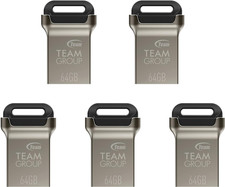 C162 64GB 5 Pack USB 3.2 Gen 1 USB 3.1/3.0 Mini Fits Metal Read 100Mb/S Flash Th picture