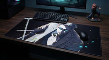 Nanami Jujutsu Kaisen Desk Mat XL Anime Gaming Keyboard Pad 27.5x12 Extended picture