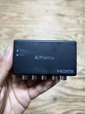 PORTTA Component to HDMI Converter Without Plug, Black picture