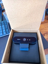 Logitech BRIO 4K Pro Webcam 90fps USB Built-In Mic Black V-U0040 picture
