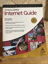 Vintage America Online Internet Guide Book 2001  picture