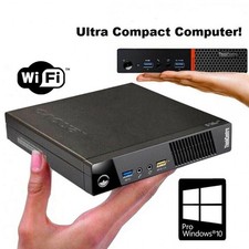Lenovo ThinkCentre M93p Micro Tiny PC i5-4590T Quad Core 8G 256GB SSD Win10 Wifi picture