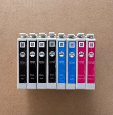 Set of 7 Epson 79 inks. No bags, nozzle seals and air vents are intact. picture
