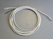 QTY 2 Lynn Electric White 20ft Cat6 UTP Ethernet Patch Cord 24AWG OLG10IWHX-020 picture