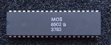 MOS 6502B CPU Chip for Commodore VIC-20 / VC20 / SFD 1001 / 8250 / 8250LP / 8050 picture