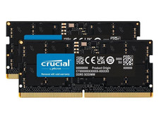 NEW Crucial 128GB Kit (2x64GB) DDR5 5600 SODIMM Laptop RAM CL46 CT2K64G56C46S5 picture
