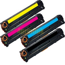 4 Pk CB540A CB541A CB542A CB543A Toner For HP 125A  Color Laserjet CM1312 CP1215 picture