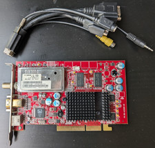 ATI All-In-Wonder Radeon 9600 256MB AGP Video Card TV Tuner w/ Breakout Cable picture
