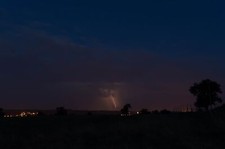 Landscape france dark sky storm lightning Custom Gaming Mat Desk picture