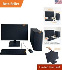 3-Piece Computer Dust Cover Set - Waterproof & Dustproof with Elastic Fabric,... picture