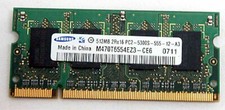 NEW SAMSUNG Laptop DDR2 RAM 512mb PC2-5300S-555-12-A3 DV6000 V6000 DV9000 F500 picture