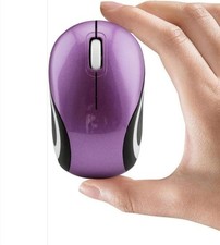 Wireless Mini Small Cute Pocket Portable Compact Travel USB Tiny Optical Litt... picture
