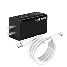 65W GaN Type C Power Adapter USB C Fast Charger Cord For iPhone 15 16 17 Samsung picture
