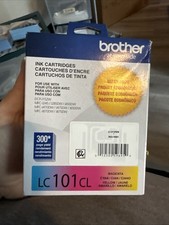 Brother  LC101CL Magenta Cyan And Yellow 3 Color Ink Cartridges Exp 12/26 picture