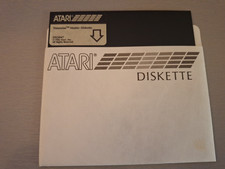 Timewise Master Diskette for Atari Computers, vintage 1982 program, 5-1/4 floppy picture